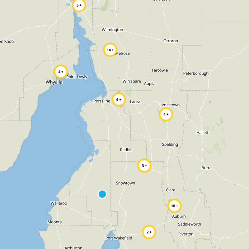Crystal Brook Static Map