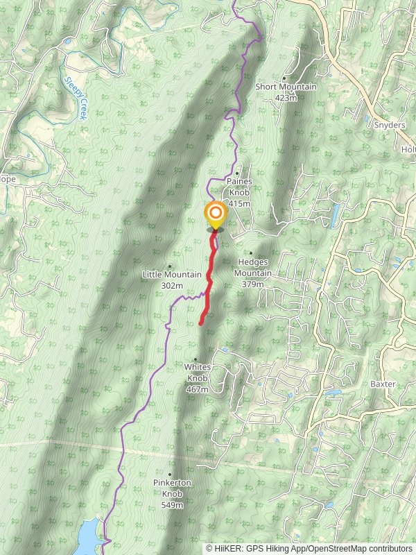 Third Hill Mountain Trail - Audubon Road