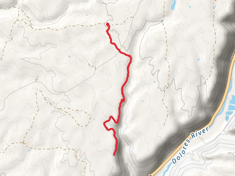 McNeil East Trail mobile static map