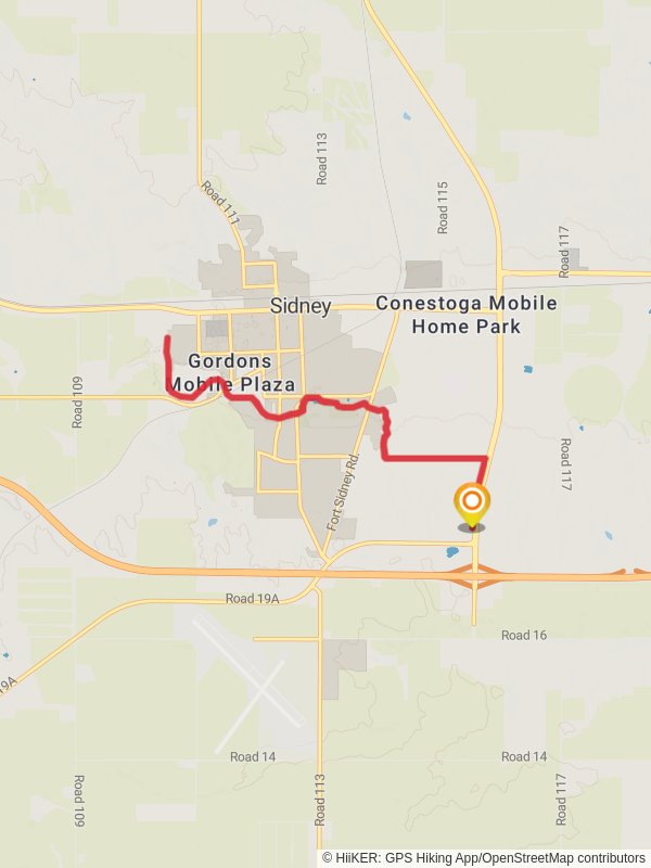 Sidney Deadwood Trail