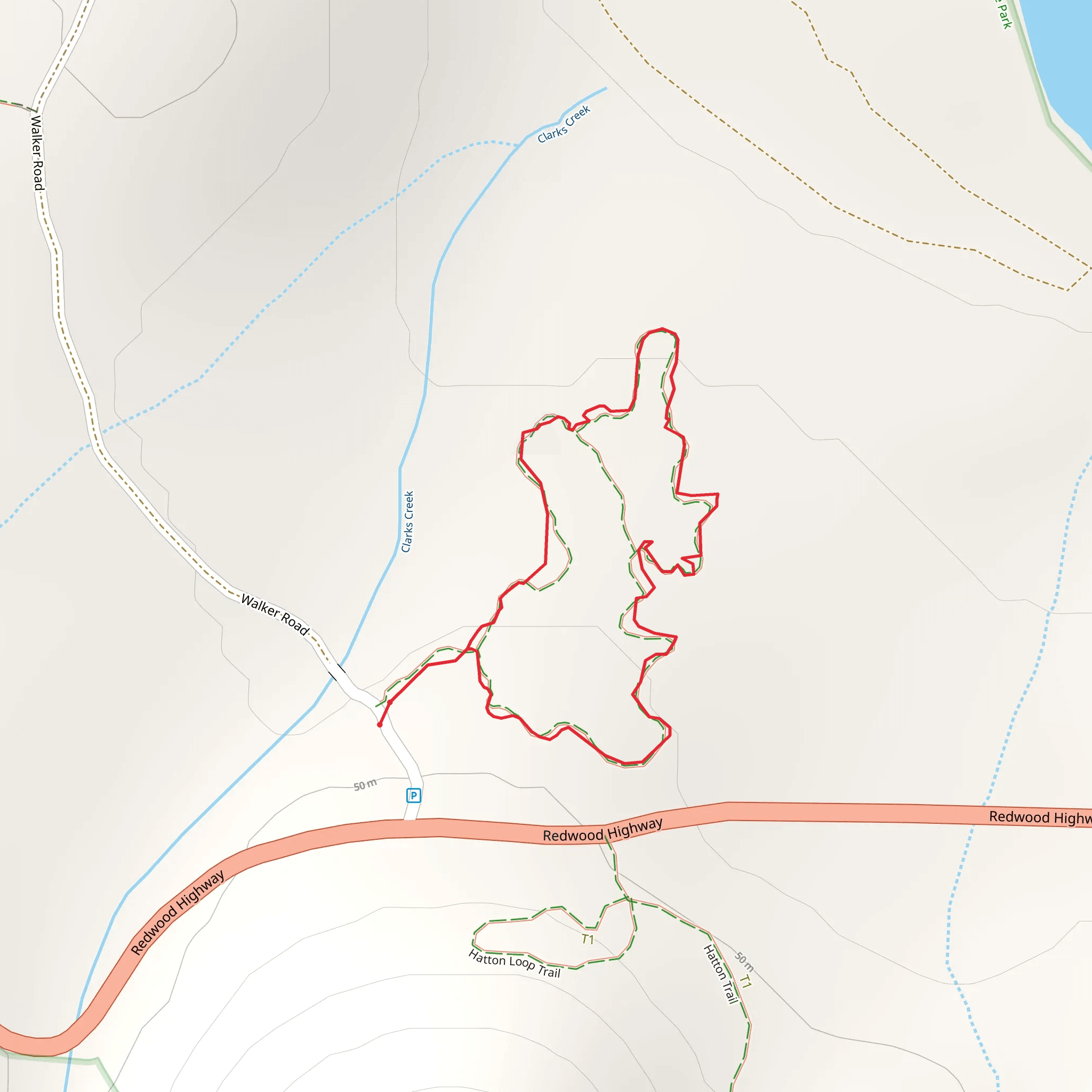 Simpson - Reed Trail mobile static map