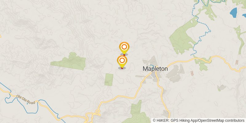 Sunshine Coast Great Walk alt 2 Map