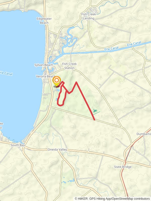 Verona Beach State Park Loop Trail