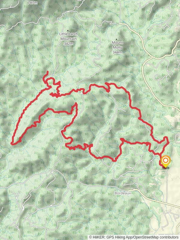 Mima Falls West, Lost Valley and McKenny Loop