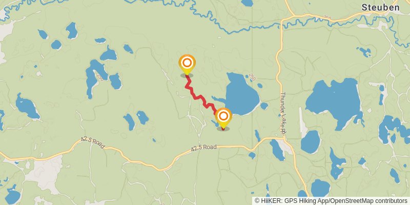 Pine Marten Run Trail alt 1 Map
