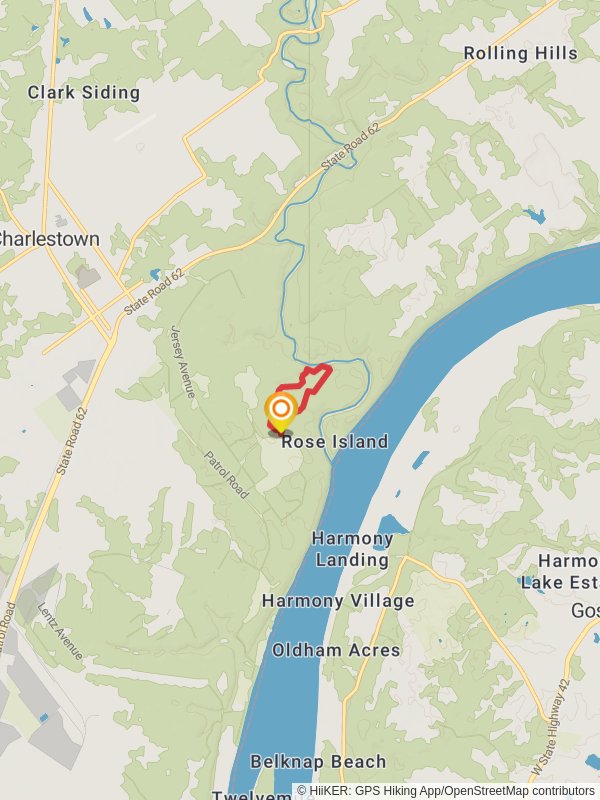 Charlestown State Park Short Loop