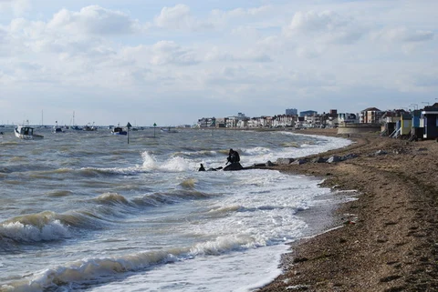 An image depicting the trail Benfleet to Thorpe Bay Walk and its surrounding area.