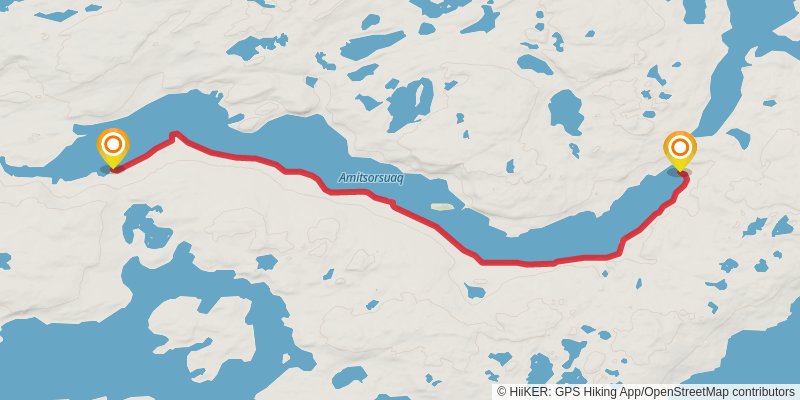 Arctic Circle Trail stage 3 Map
