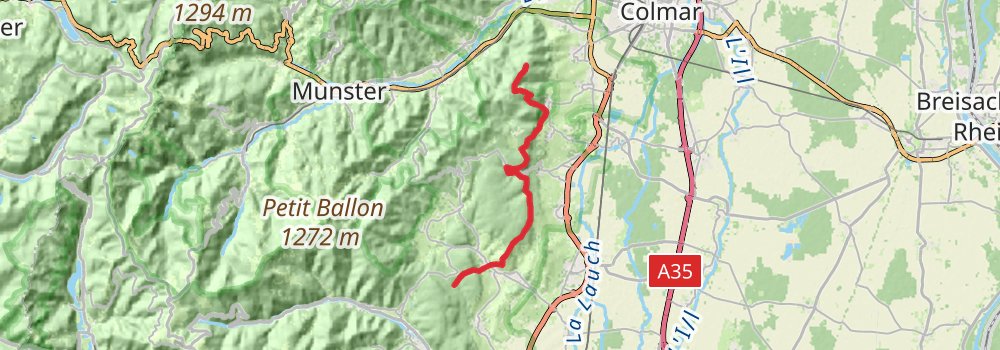 Camino Strasbourg-Saint Jean Pied de Port via Vézelay stage 7 Map