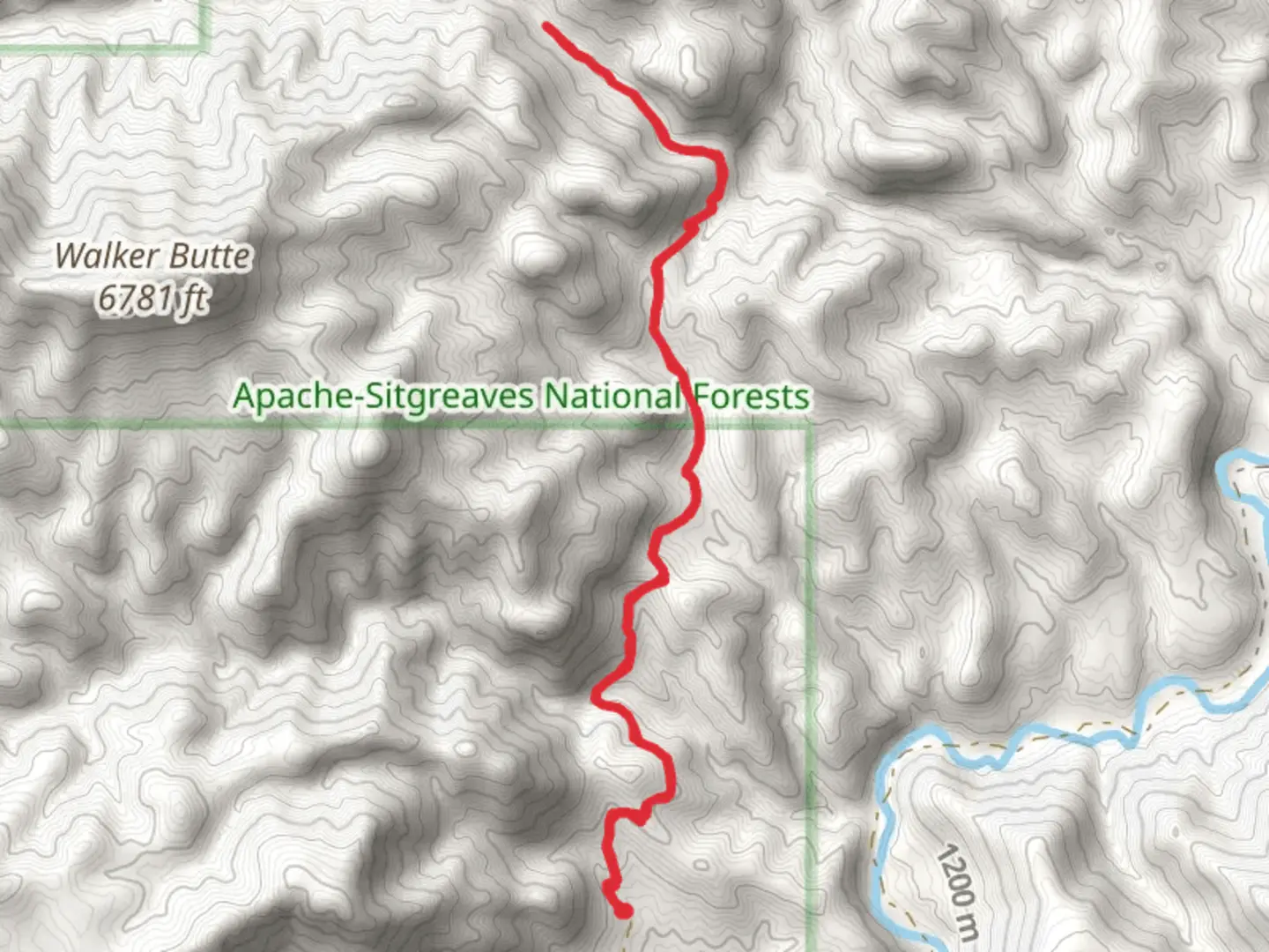 An image depicting the trail Falls Trail via Woods Trail and its surrounding area.