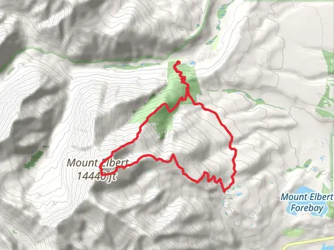Mount Elbert Loop via Colorado Trail