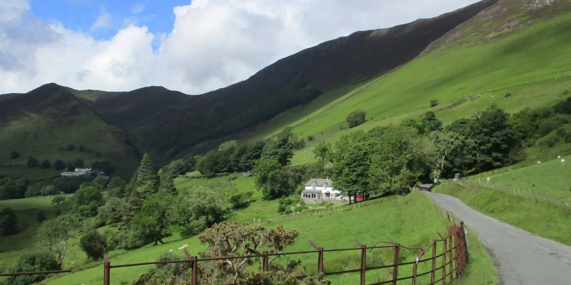 An image depicting the trail Castlehead Walk and its surrounding area.