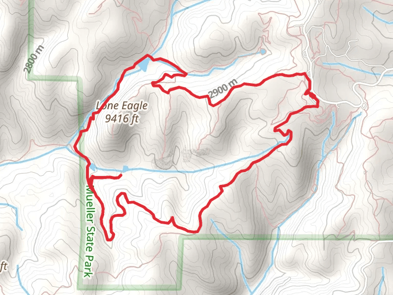 Rock Pond and Brook Pond and Outlook Ridge Loop