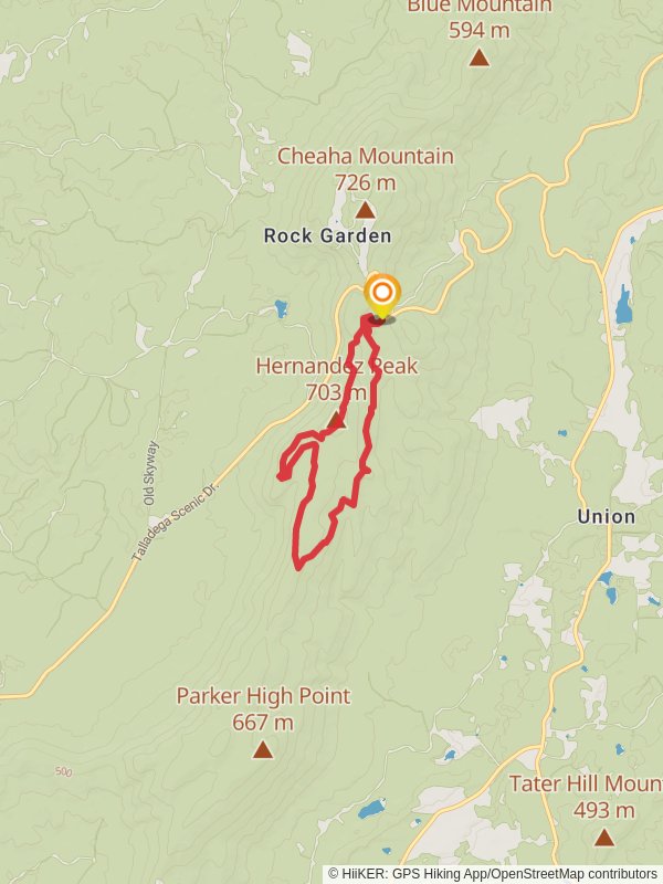 McDill Point and Hernandez Peak Loop
