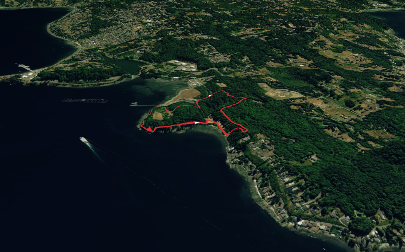 Manchester State Park Campground Loop