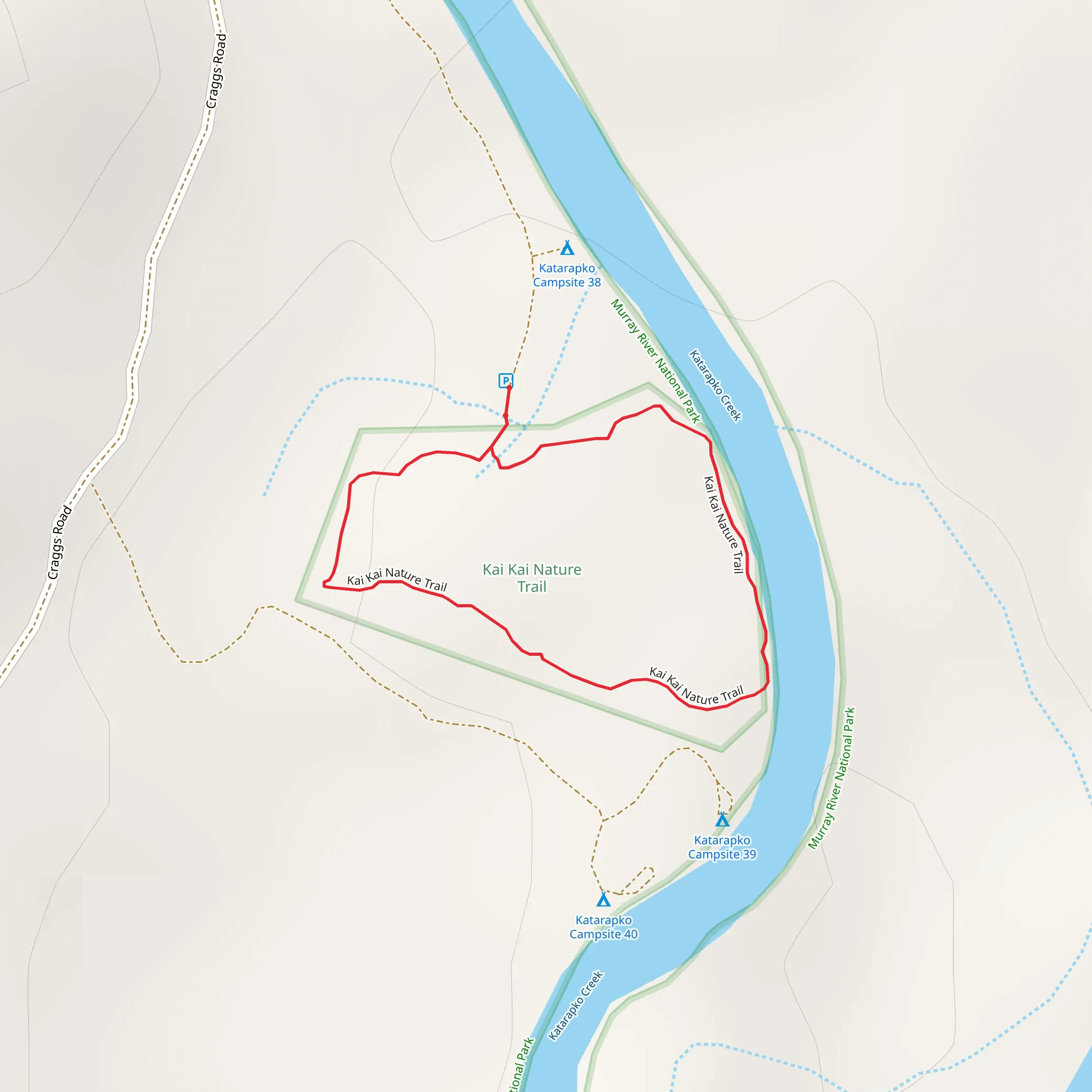 Kai Kai Nature Trail mobile static map