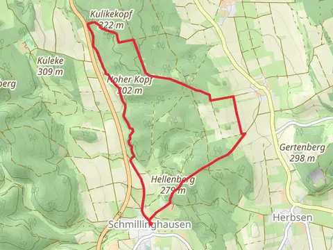 Bad Arolsen Wanderweg S3