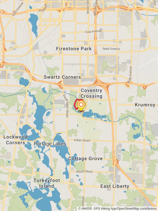 Big Turtle Pond and Firestone Metro Park Loop