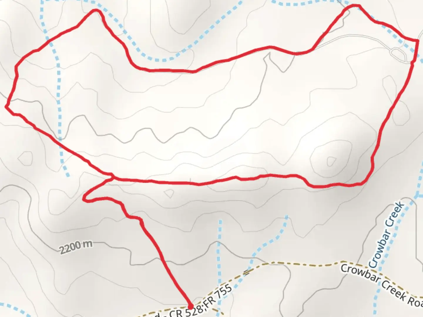 An image depicting the trail Horizon Loop Trail and its surrounding area.