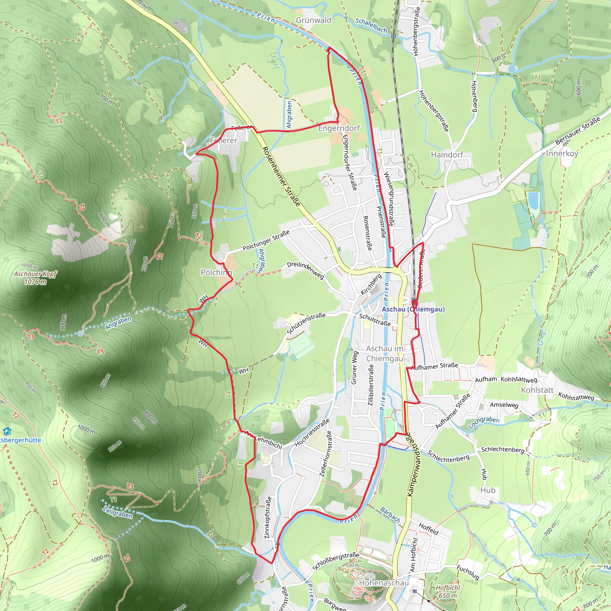 Eon Trail mobile static map