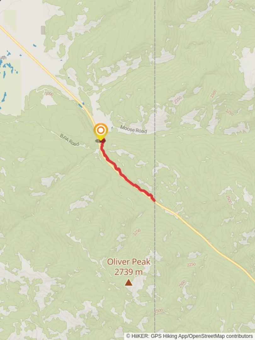 An image depicting the trail Rush Hour Walk and its surrounding area.