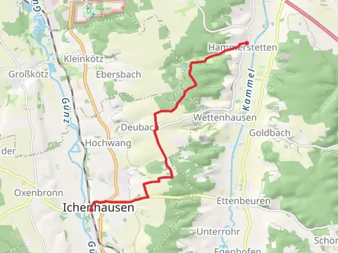 Ichenhausen to Hammerstetten Walk