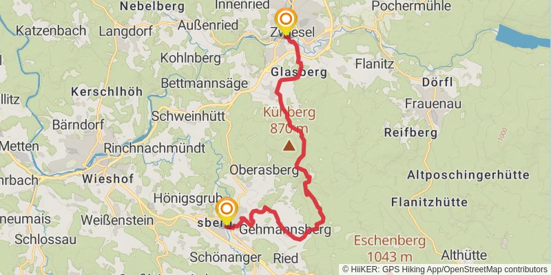 Gunthersteig stage 3 Map