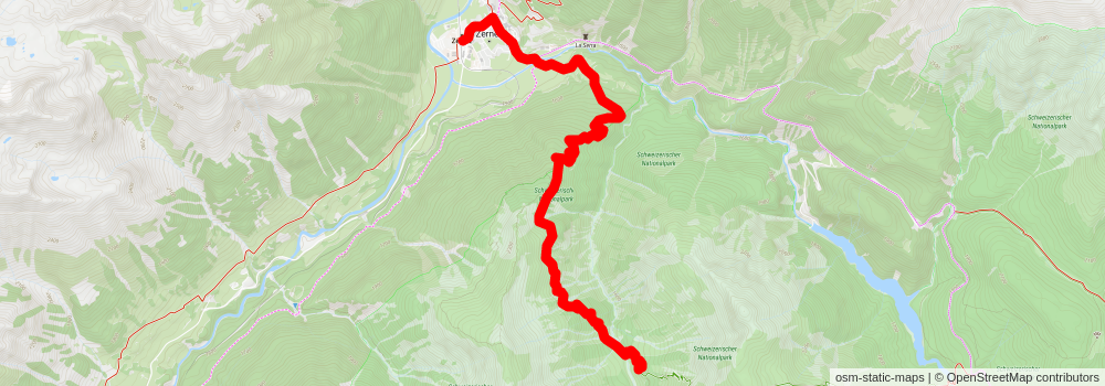 Chamanna Cluozza stage 2 Map