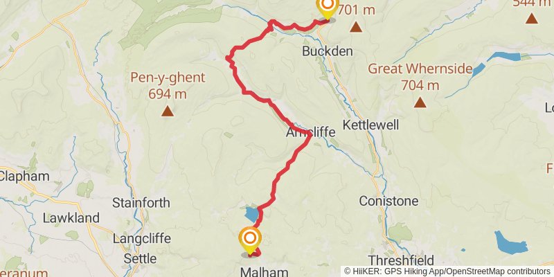 Tributaries Walk stage 8 Map