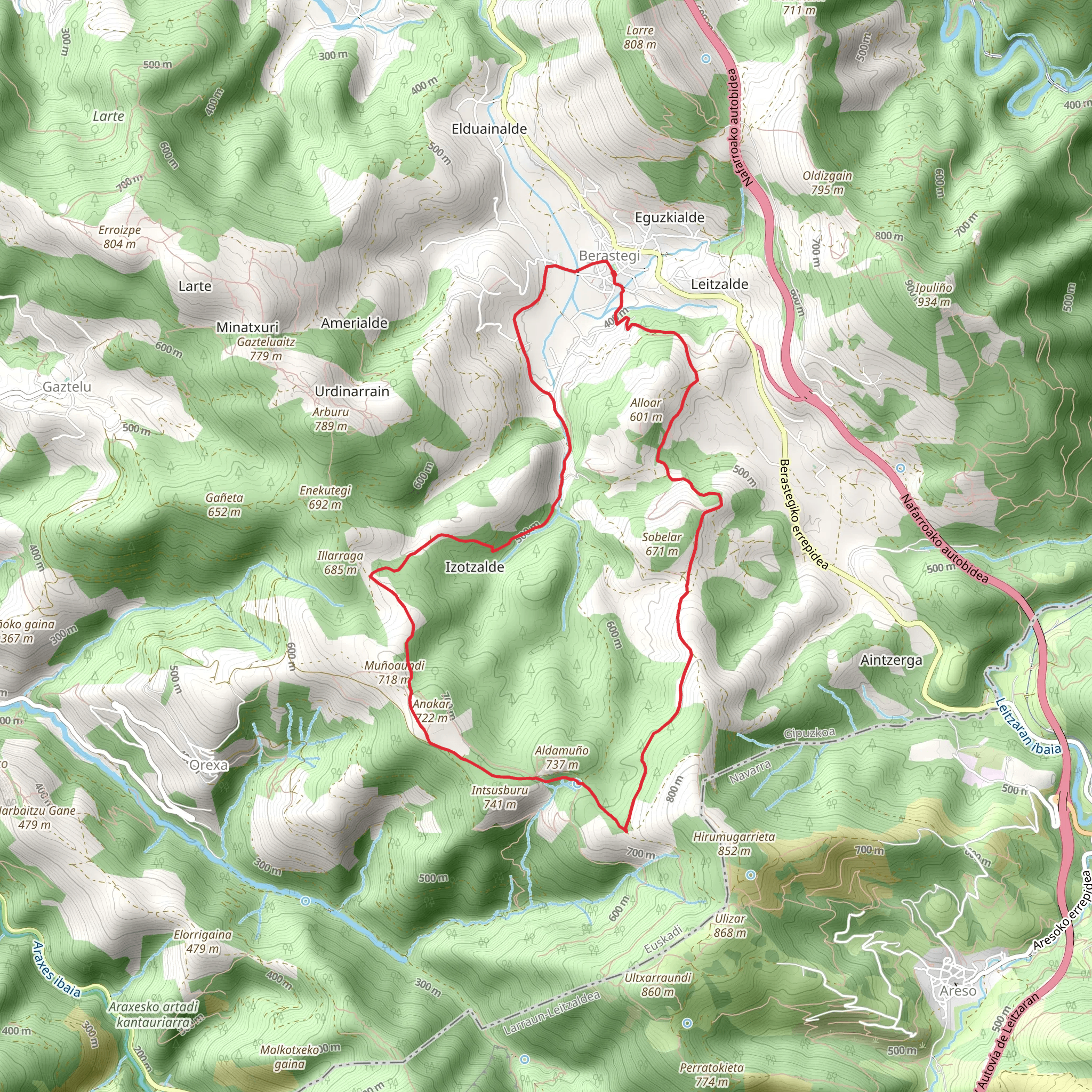 Camino de Uli PR GI 111 mobile static map