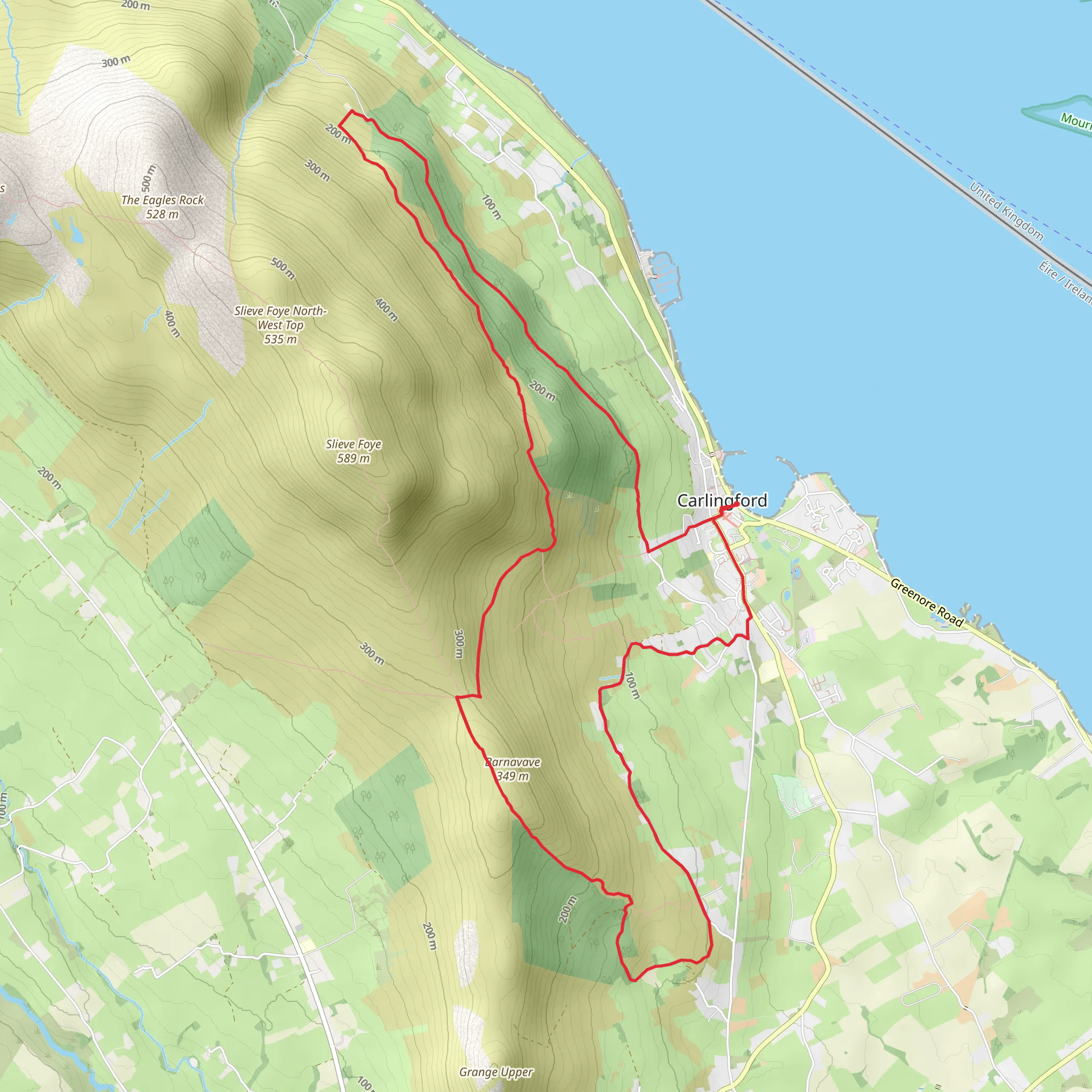 Barnavave Loop mobile static map