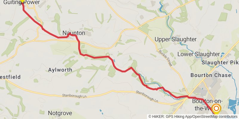 Donnington Way stage 3 Map