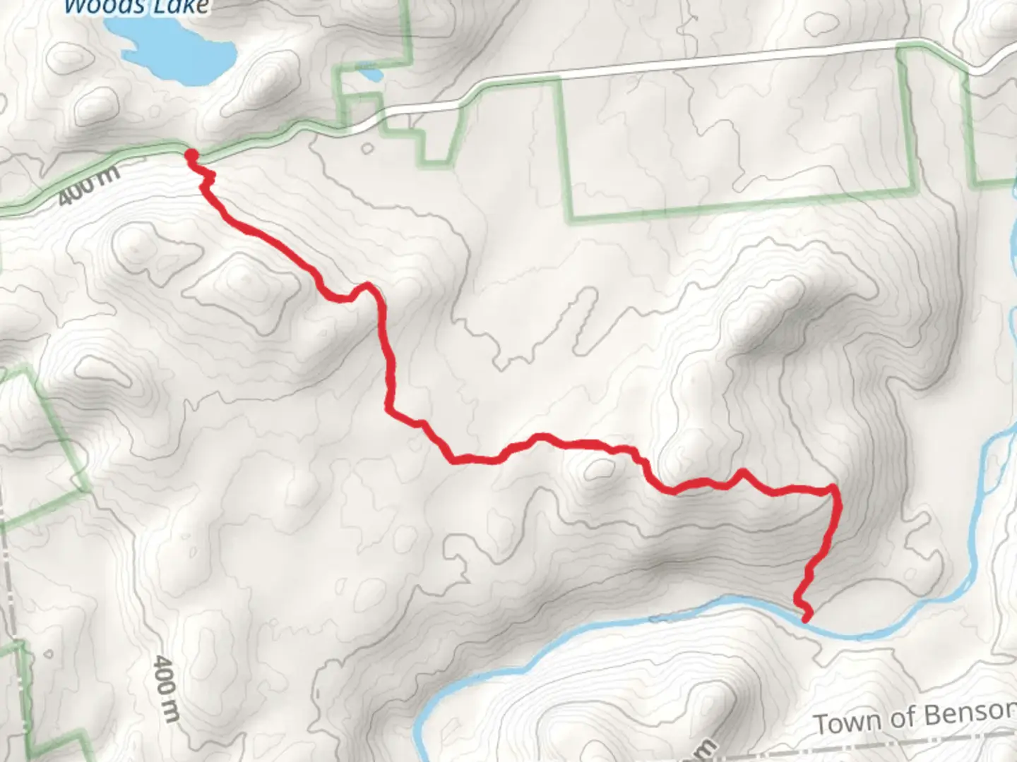 An image depicting the trail Northville-Placid Trail and its surrounding area.
