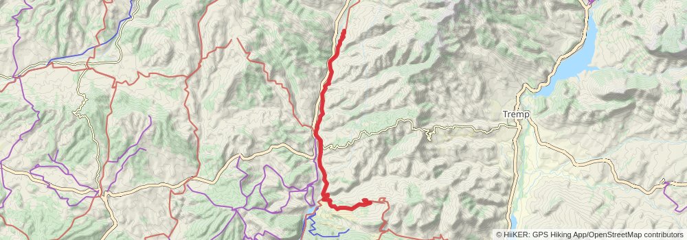 GR 3 Central Path of Catalonia stage 6 Map