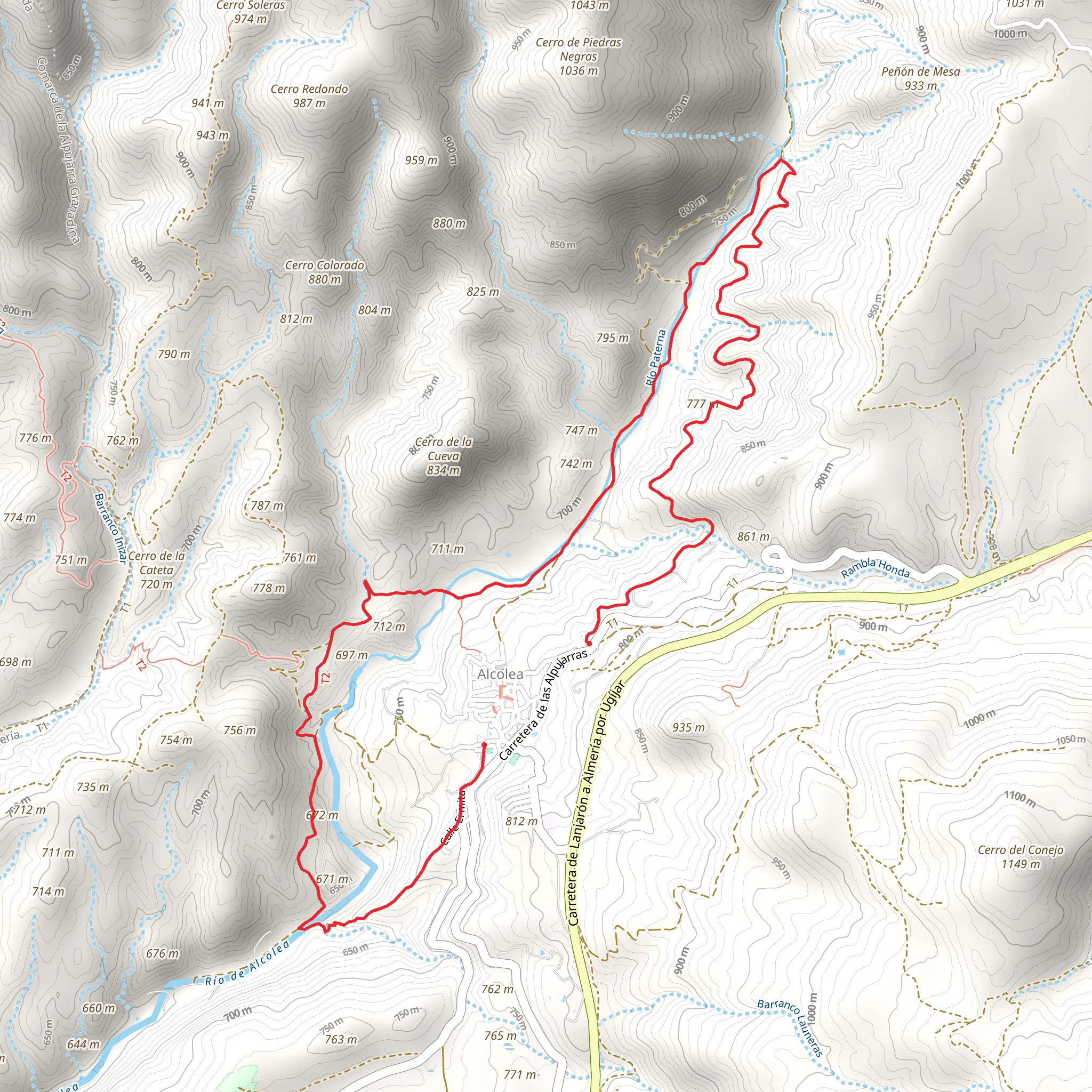 Castillejo PR A 297 mobile static map