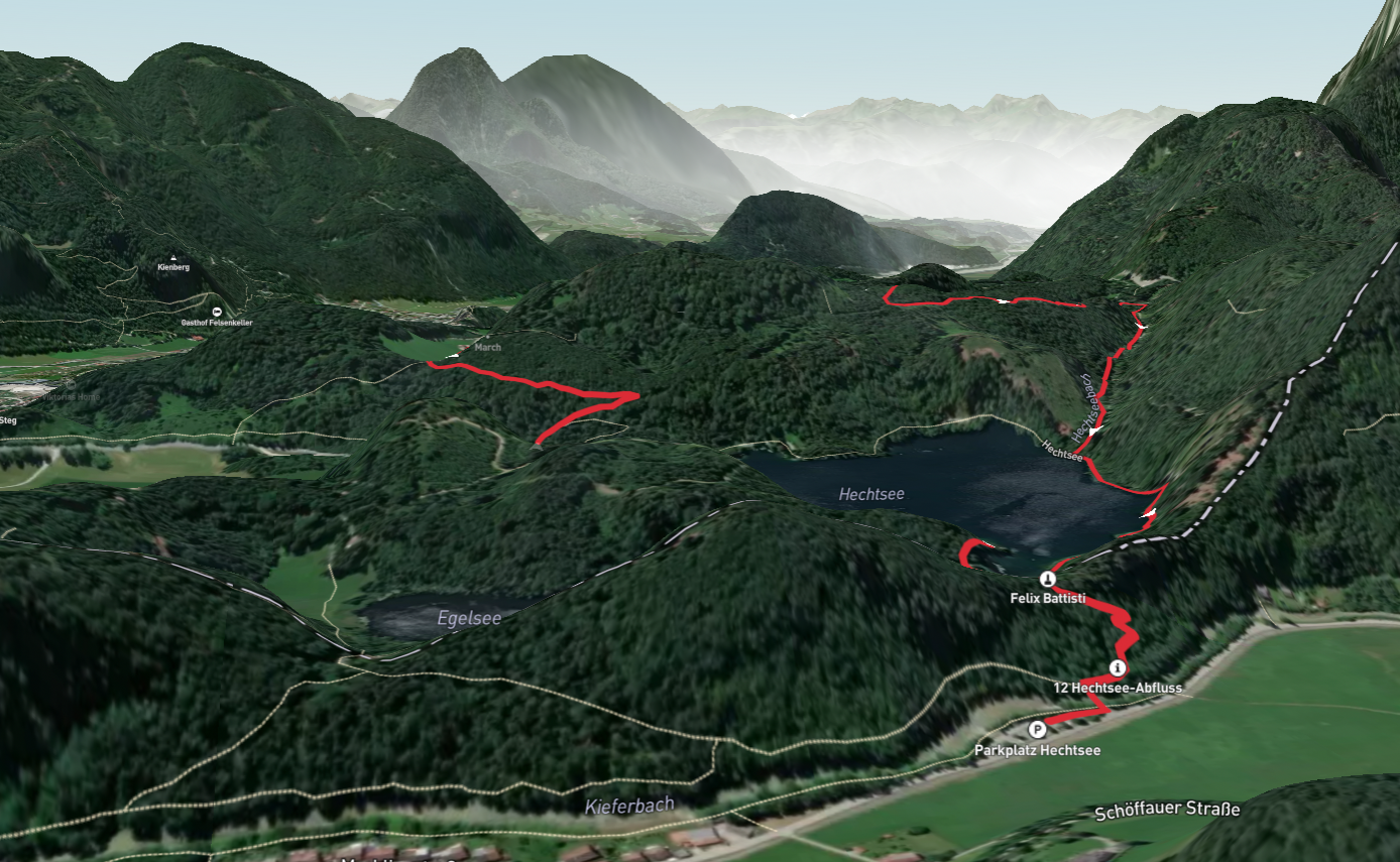 Hechtsee and Ruine Thierberg Loop