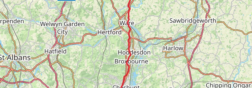 Greenwich Meridian Trail stage 7 Map