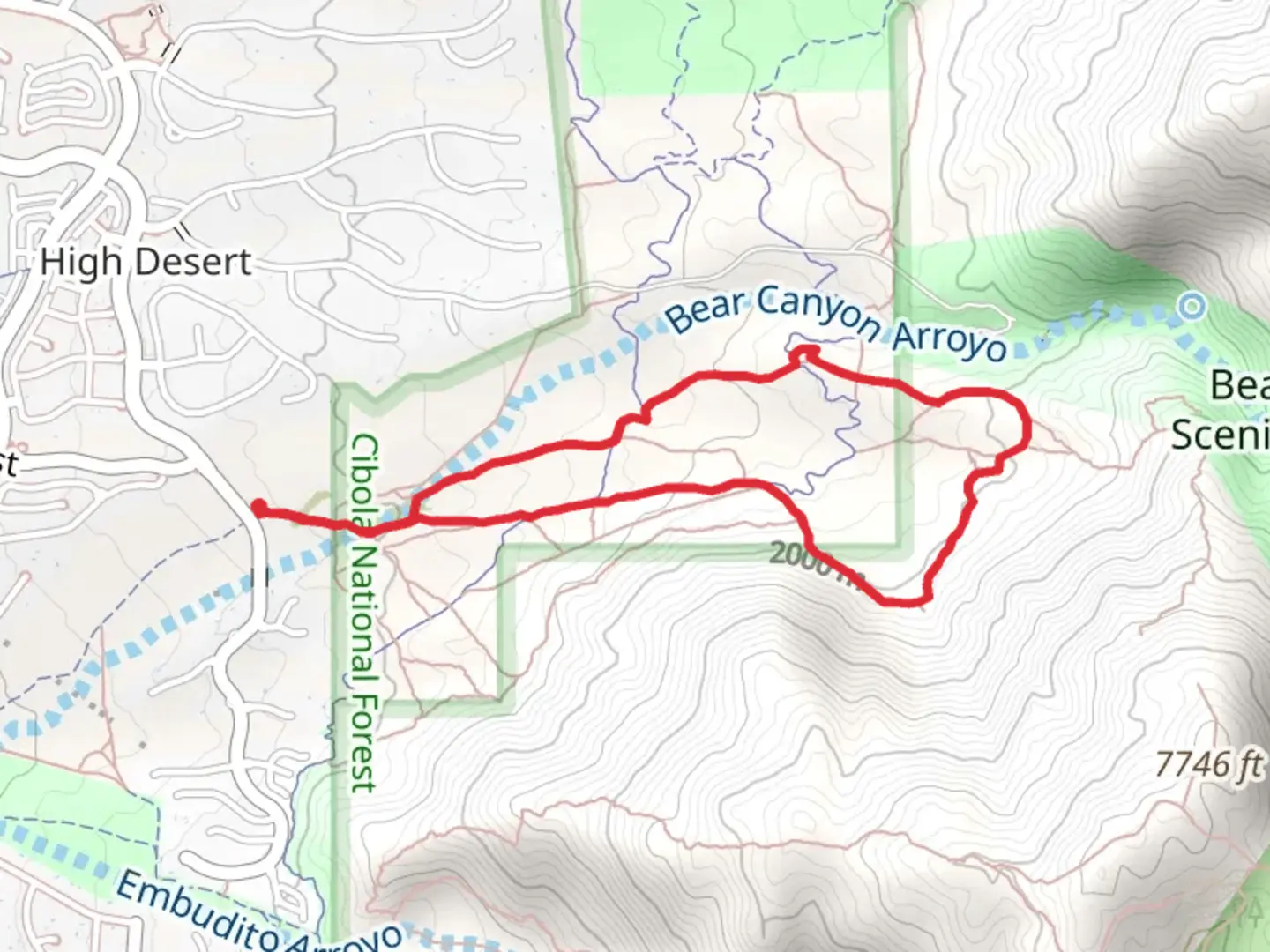An image depicting the trail Michael Emery and Primitive Loop Trail and its surrounding area.