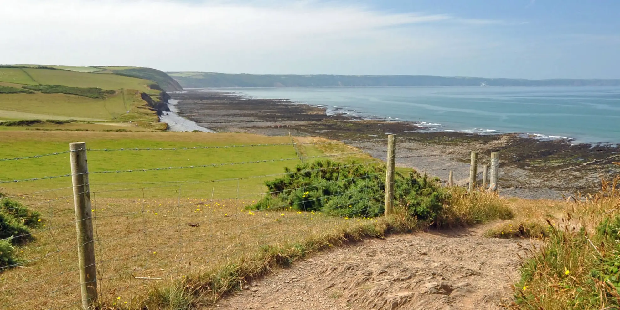 An image depicting the trail Westward Ho - Kingsley and Kipling Walk and its surrounding area.