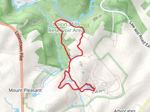 Lake Hashawha Loop via Hickory and Stram Trail
