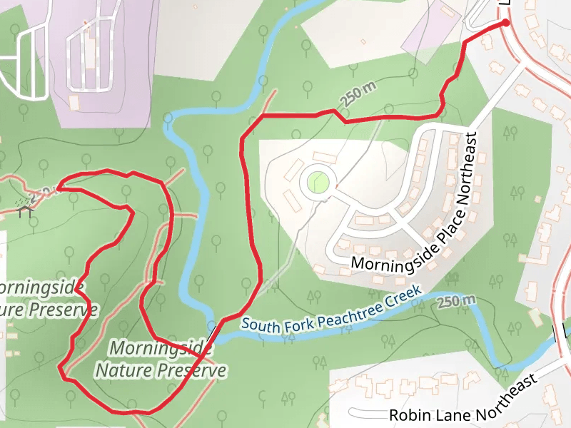 Morningside Nature Preserve Loop