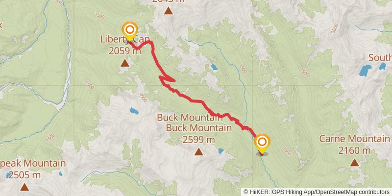 Flower Dome Trail stage 2 Map