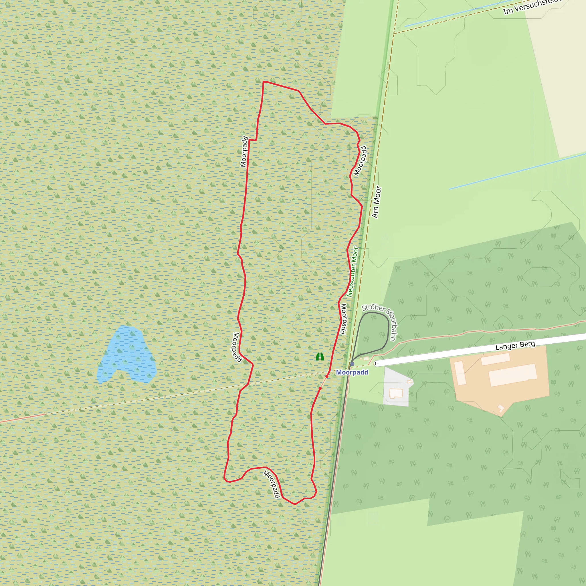 Moorpadd Loop mobile static map