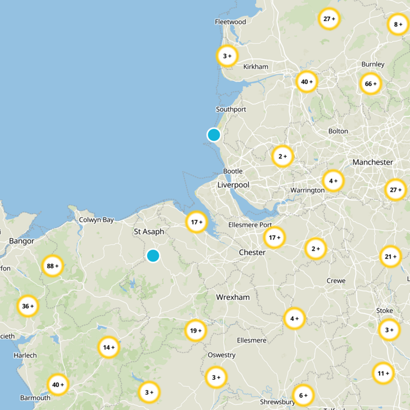 Thurstaston Static Map