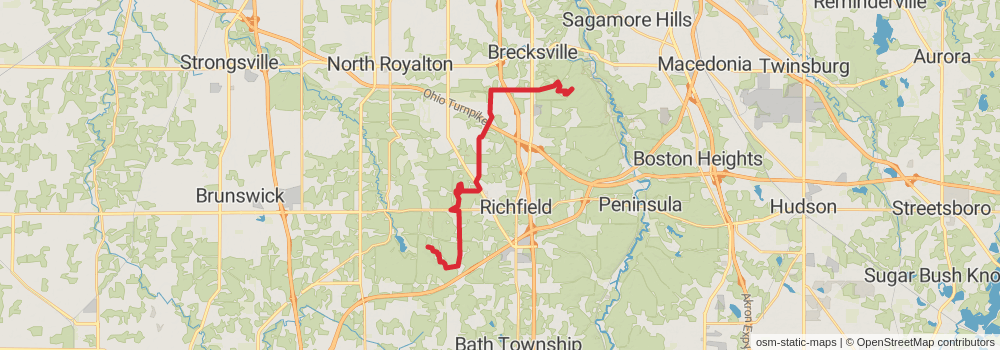 American Perimeter Trail - North Country Primary stage 14 Map