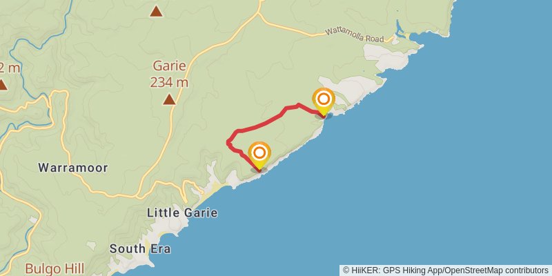 The Coast Track alt 1 Map