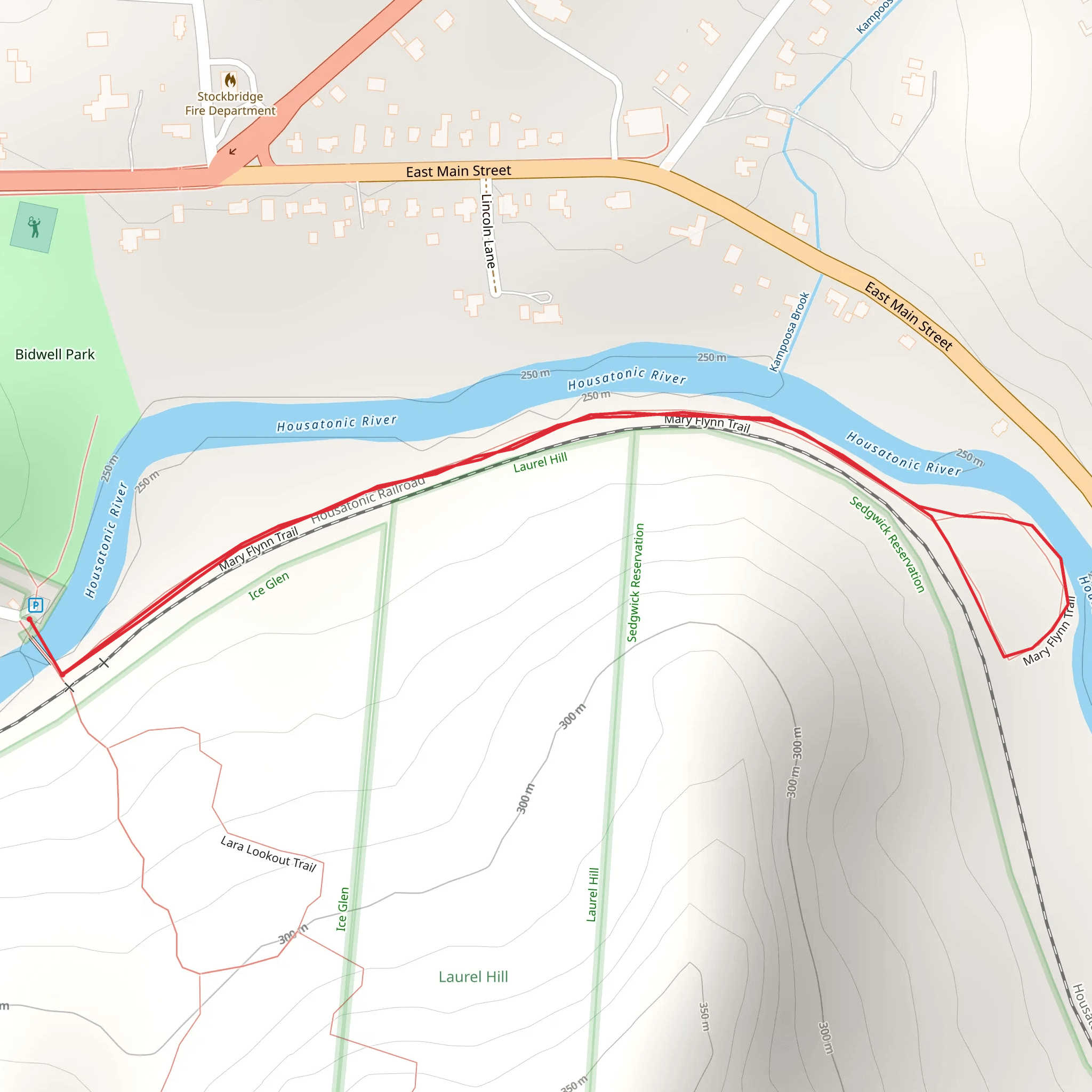 Housatonic River mobile static map