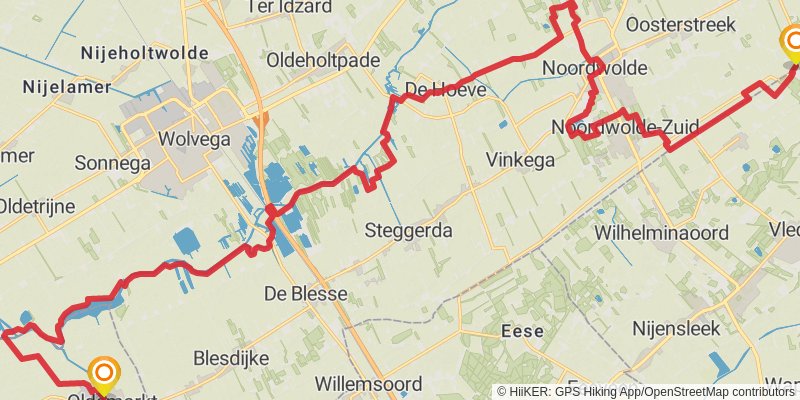 Friese Woudenpad alt 3 Map