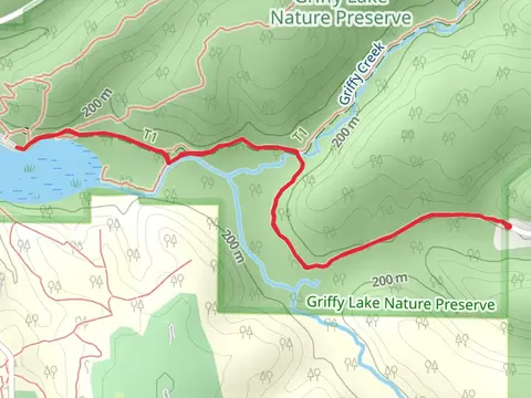 Griffy Reservoir via Lanam Trail