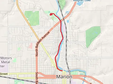 Mississinewa River - North Park Road